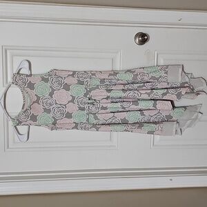 Faded Glory Kids Dress - Pastel Pink, Mint, Gray